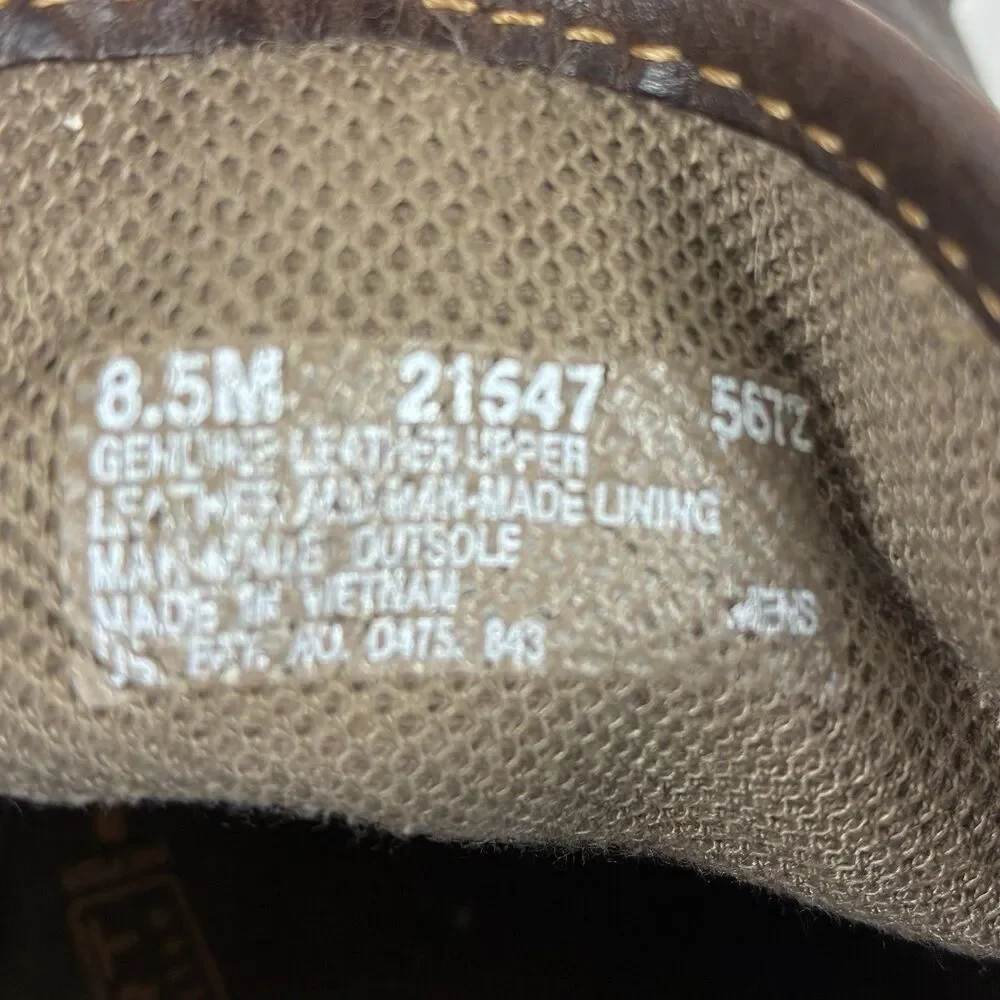Timberland Earthkeepers Leather Chukka Boots Men’s Size 8.5M Brown Lace Up 21547